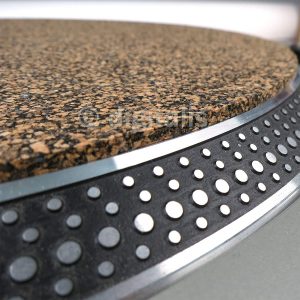 Turntable Cork Mat Non-Slip Simple Design No Dust 3mm Thickness 